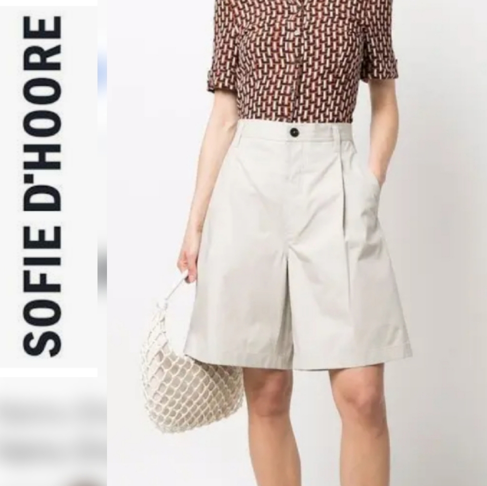Sofie D'Hoore Penny Woven Bermuda Shorts